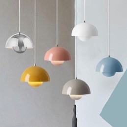Lámpara colgante decorativa moderna Macaron