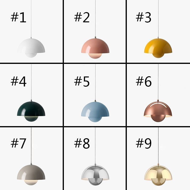 Lámpara colgante decorativa moderna Macaron