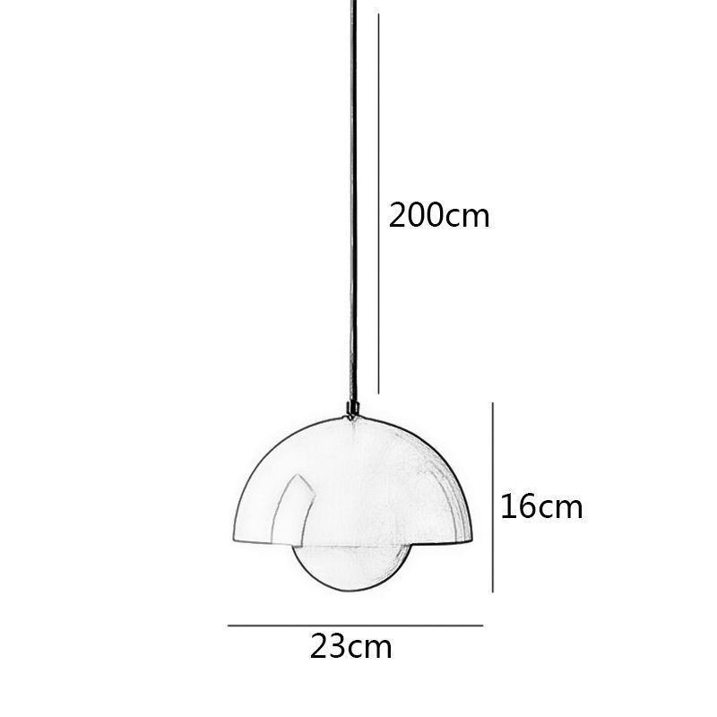 Lámpara colgante decorativa moderna Macaron