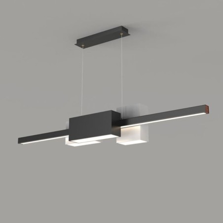 Lámpara colgante de tira minimalista, moderna y creativa. Lámpara colgante de tira minimalista, moderna y creativa.