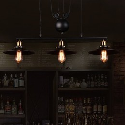 Lámpara de araña de metal moderna de estilo mini contemporáneo