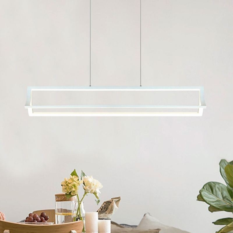 Lámpara colgante moderna con forma de libro, iluminación para sala de estar