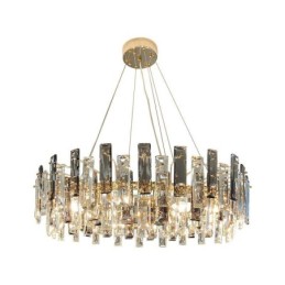 Lámpara colgante de cristal de lujo de estilo europeo