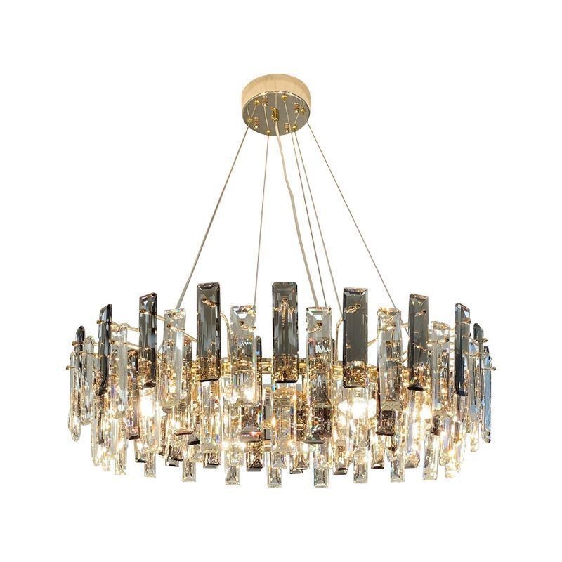 Lámpara colgante de cristal de lujo de estilo europeo