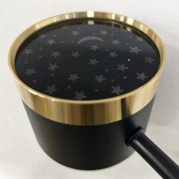 Lámpara colgante con proyección de estrellas