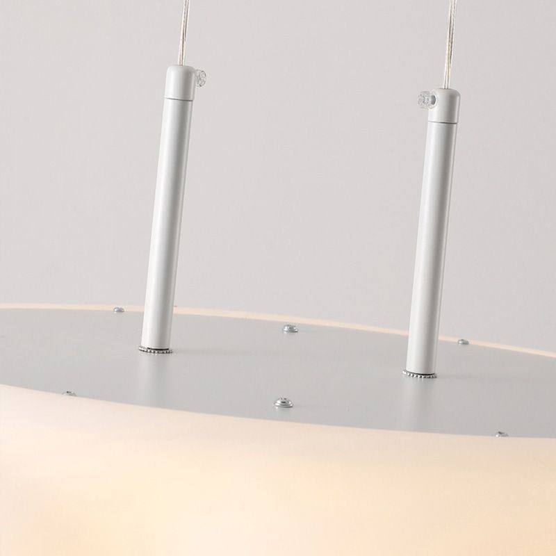 Lámpara colgante creativa de nube blanca