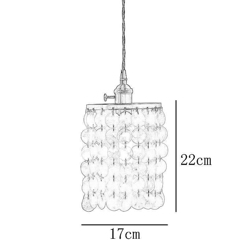 Lámpara de araña clásica moderna con pantalla de concha blanca, lámpara colgante de techo