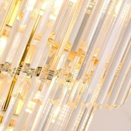 Lámpara colgante brillante, lámpara de techo grande