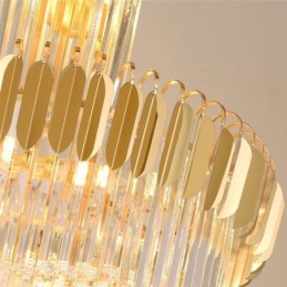 Lámpara colgante brillante, lámpara de techo grande