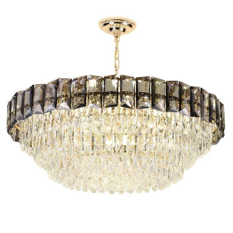 Lámpara colgante de cristal, lámparas de techo contemporáneas