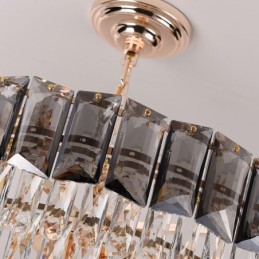 Lámpara colgante de cristal, lámparas de techo contemporáneas
