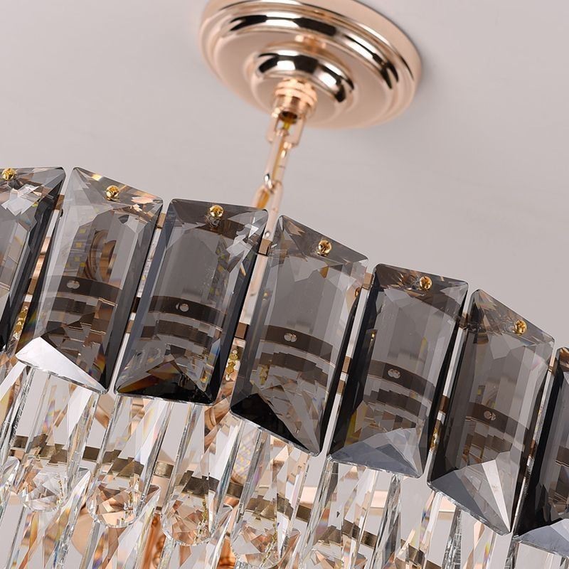 Lámpara colgante de cristal, lámparas de techo contemporáneas