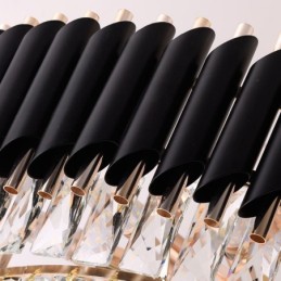 Lámpara colgante de cristal de lujo, luz de techo, 6, 9 y 12 luces