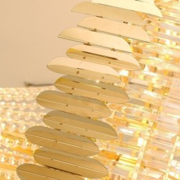Lámpara colgante clásica de cristal K9 para techo