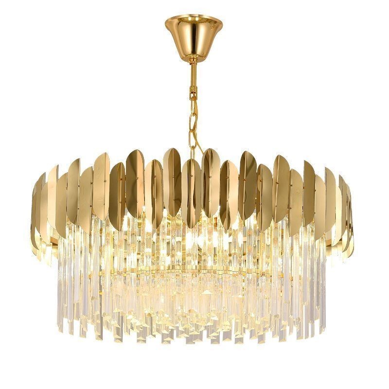 Preciosa lámpara colgante de cristal K9 para techo