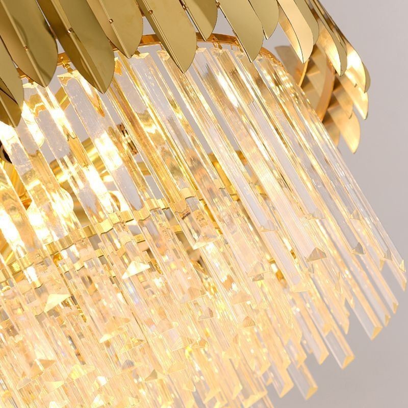 Preciosa lámpara colgante de cristal K9 para techo