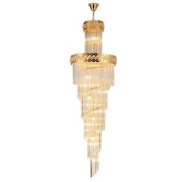Lámpara colgante de lujo Lámpara colgante grande 12 16 18 luces
