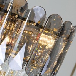 Lámpara de techo colgante de cristal