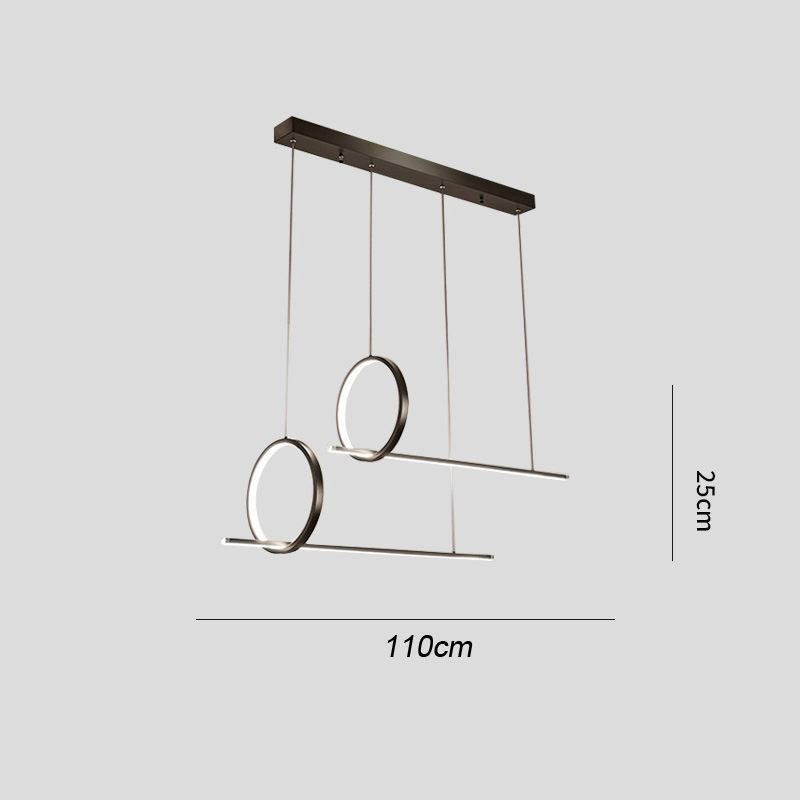 Lámpara colgante minimalista decorativa