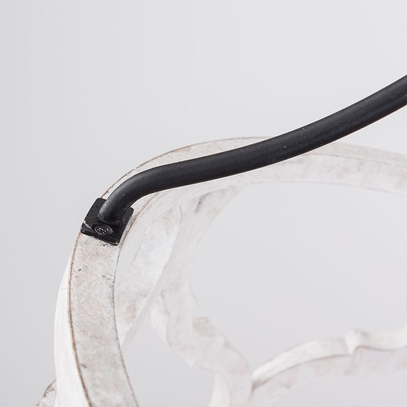 Lámpara colgante estilo vintage de 4 luces