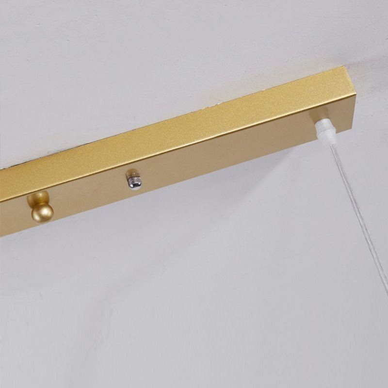 Lámpara colgante de rama minimalista moderna, 4 lámparas, luz decorativa