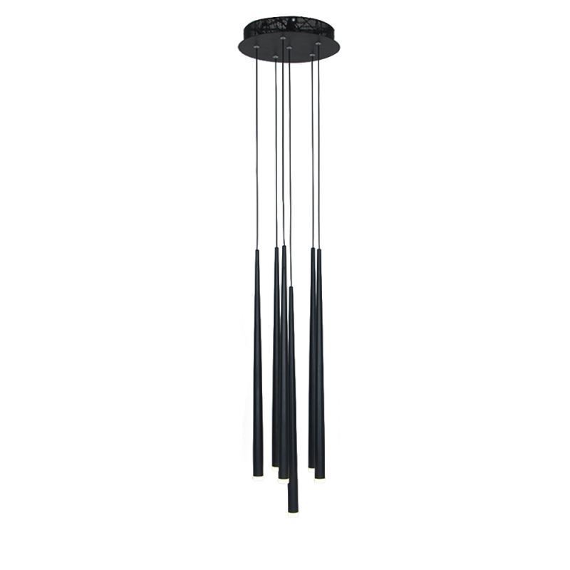 Lámpara colgante de 6 luces Meteorer