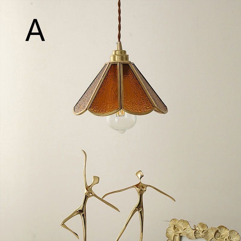 Lámpara colgante de cristal mini, moderna y sencilla, para techo.