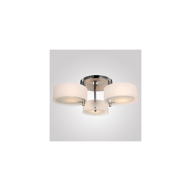 Lámpara de araña moderna de 3 luces