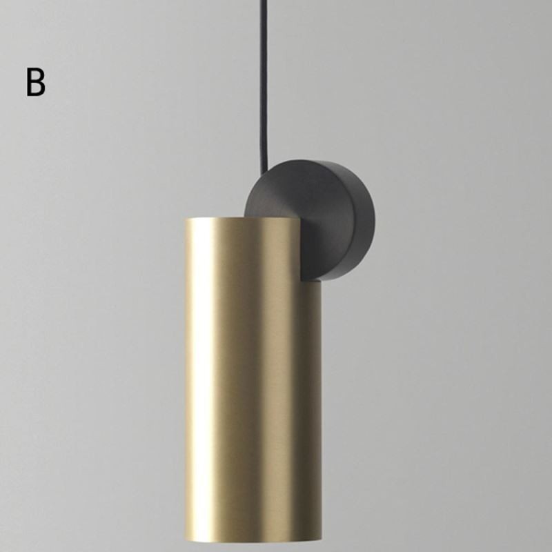 Lámpara colgante moderna de acrílico nórdico con iluminación geométrica