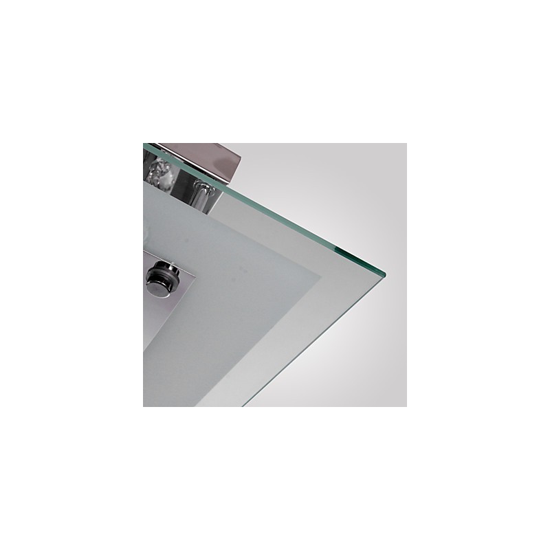 Lámpara de techo moderna de cristal para sala de estar, 5 luces