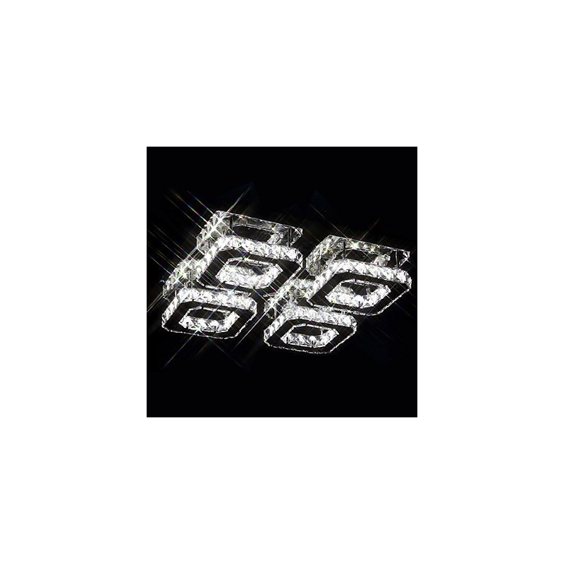 Lámpara empotrada moderna y contemporánea de metal galvanizado