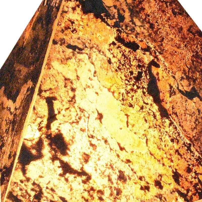 Lámpara colgante geométrica con diseño translúcido 3D en forma de diamante