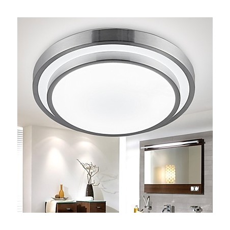 Lámpara de techo redonda, sencilla y moderna, diámetro 35 cm. Lámpara de techo redonda, sencilla y moderna, diámetro 35 cm.