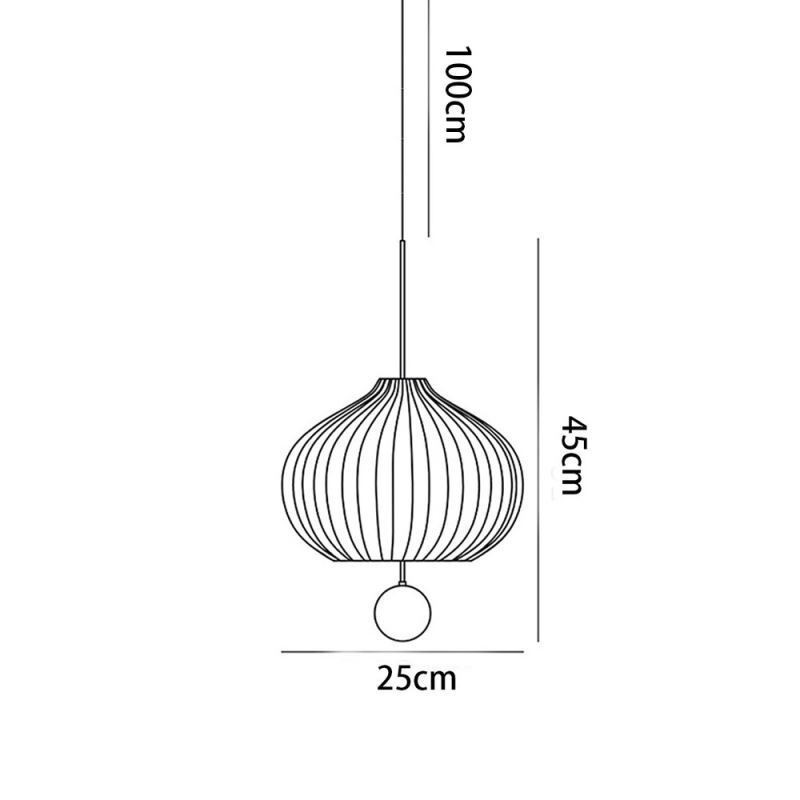 Lámpara colgante moderna de cristal blanco con forma de bola, lámpara de techo minimalista