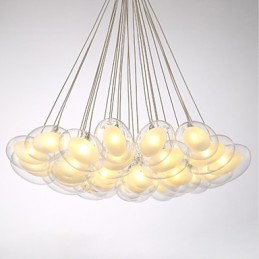 Lámpara de araña de 22 luces G4 Retrofit moderna contemporánea