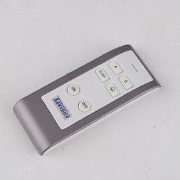 Lámpara de techo empotrada con mando a distancia de cristal incluida, moderna y contemporánea