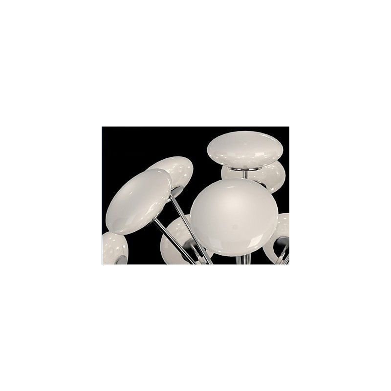 Lámpara colgante de cristal circular simple de estilo europeo de ModernYestaurant
