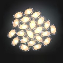Lámpara de araña de 22 luces G4 Retrofit moderna contemporánea