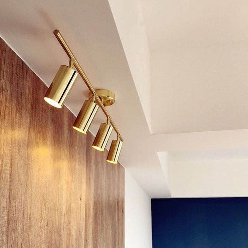 Foco de techo de aluminio moderno y sencillo