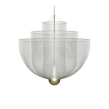 Lámpara colgante decorativa con diseño de rejilla nórdica, creativa y con formas únicas. Lámpara colgante decorativa con diseño de rejilla nórdica, creativa y con formas únicas.