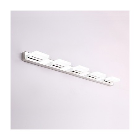 Apliques de pared Iluminación de baño Moderno Contemporáneo Metal