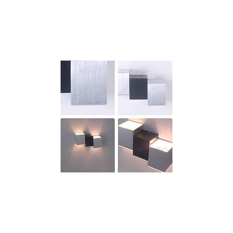 Apliques de pared de estilo mini, modernos y contemporáneos de metal.