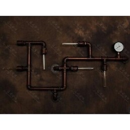 Apliques de pared rústicos de metal