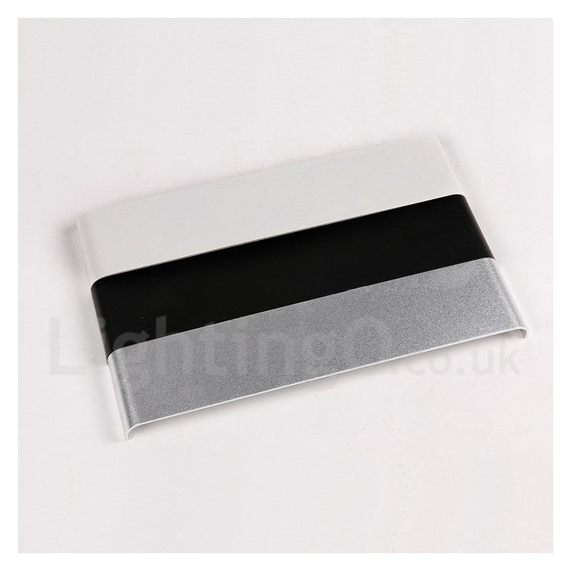 Lámparas de pared y apliques modernos y contemporáneos largos para interiores, de metal, IP44, para baño, dormitorio y sala de estar.