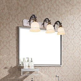 Apliques de pared para baño modernos contemporáneos de metal