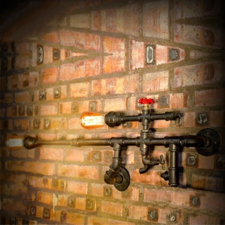 Lámpara de pared industrial vintage para baño, cocina, comedor, lámpara Edison de lujo, apliques de barra, lámparas FJ DB2 014A0 Lámpara de pared industrial vintage para baño, cocina, comedor, lámpara Edison de lujo, apliques de barra, lámparas FJ DB2 014A0