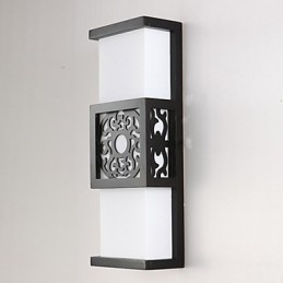 Lámpara de pared clásica de piel de oveja Archaize Corridor Corridor