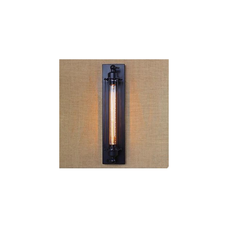 Lámpara de pared decorativa con bombillas Edison tipo flauta
