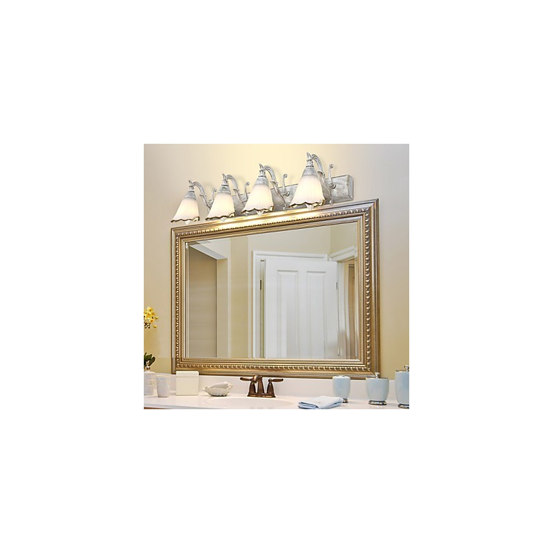 Apliques de pared Iluminación de baño Lámparas de pared de lectura Estilo mini Rústico Lodge Metal