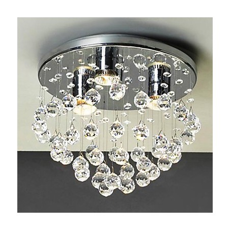 Lámpara empotrada moderna de cristal contemporáneo estilo mini galvanizada Lámpara empotrada moderna de cristal contemporáneo estilo mini galvanizada